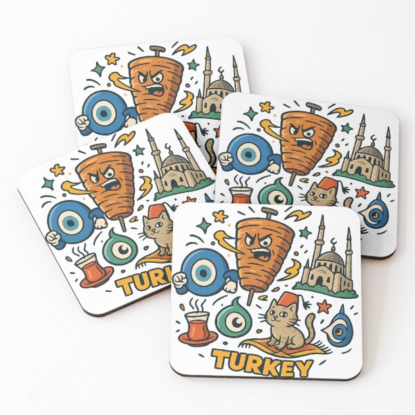 Item preview, Turkey Cliché Magic – Doner, Nazar & Istanbul Vibes Illustration designed and sold by janbo93.