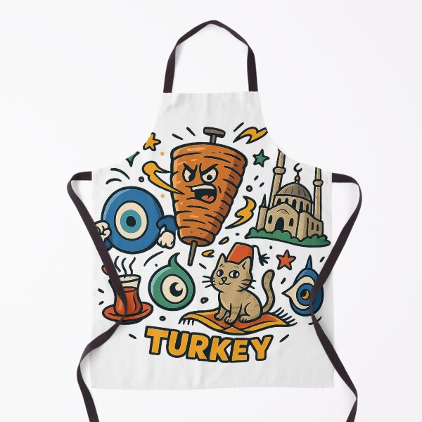 Item preview, Turkey Cliché Magic – Doner, Nazar & Istanbul Vibes Illustration designed and sold by janbo93.