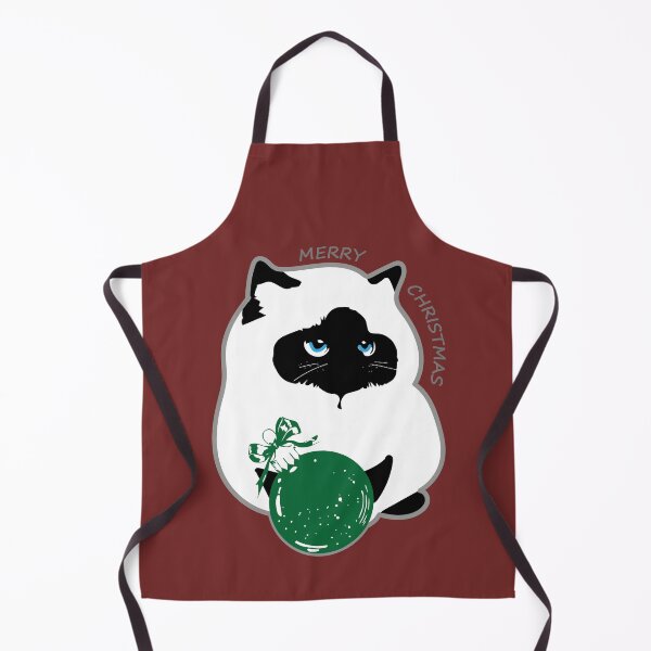 Item preview, MERRY CHRISTMAS CAT - Minimalist Holiday Pet Greeting designed and sold by SKETCHYANDGRAPHIC.