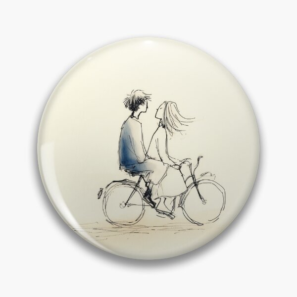 Item preview, Couple Riding a Bicycle designed and sold by lautir.