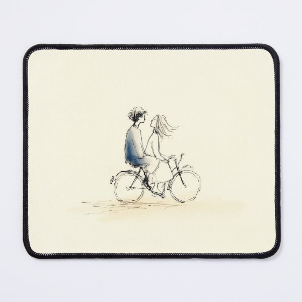 Item preview, Couple Riding a Bicycle designed and sold by lautir.