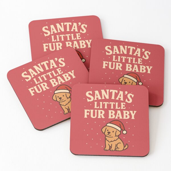 Item preview, Santa’s Little Fur Baby – Bold Christmas Dogmom Design designed and sold by dogmomtees.