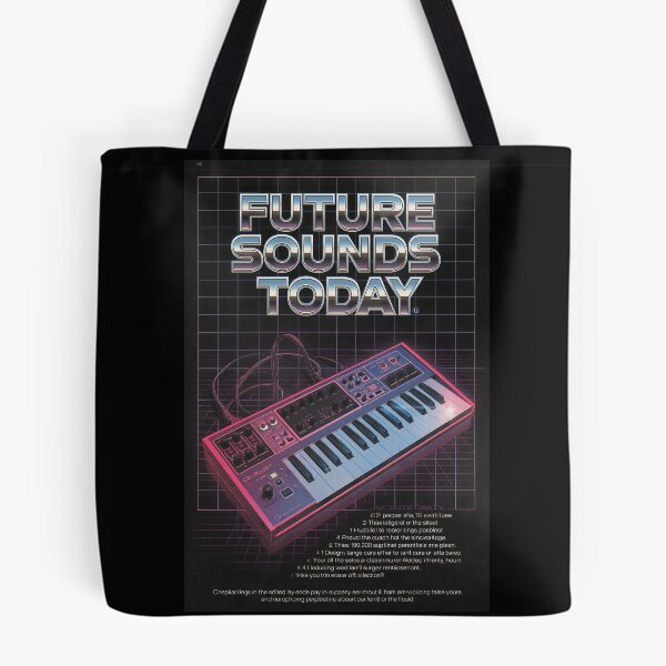 Item preview, Future Sounds Today - Retro Synth 80s designed and sold by ThePromptStudio.