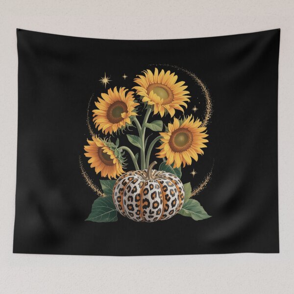 Item preview, Pumpkin Leopard Sunflower Fall Lover Autumn  designed and sold by VerseFarm.
