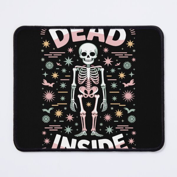 Item preview, Dead Inside Skeleton Casual Halloween designed and sold by DetroitMug.