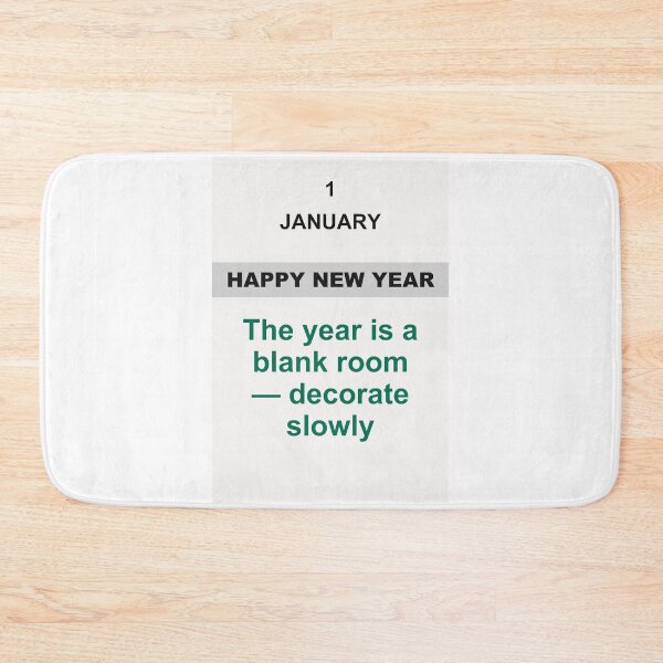 Item preview, Happy New Year - January 1, Edition: 3 designed and sold by ariksworld.