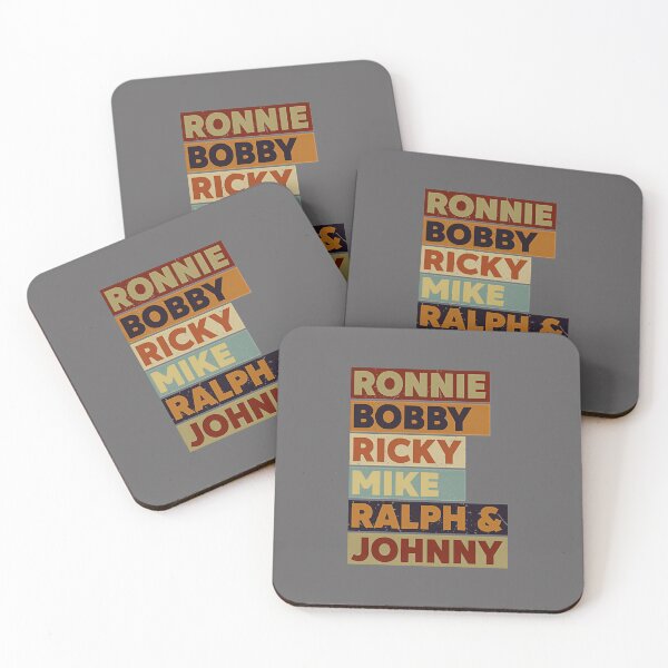 Item preview, NEW-EDITION-RONNIE-BOBBY-RICKY-MIKE-RALPH--JOHNNY-T-SHIRT-(1) designed and sold by ManuelHammerle.