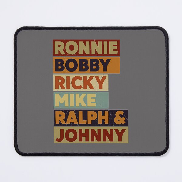 Item preview, NEW-EDITION-RONNIE-BOBBY-RICKY-MIKE-RALPH--JOHNNY-T-SHIRT-(1) designed and sold by ManuelHammerle.