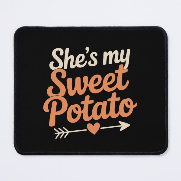 Item preview, She's My Sweet Potato I Yam Thanksgiving Couples designed and sold by VerseFarm.