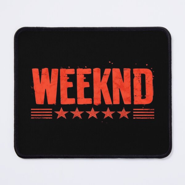 Item preview, Grunge WEEKND Red Stars & Stripes Design – Bold Urban Aesthetic for Music Fans, Streetwear & Posters designed and sold by Bright Nest Studio.