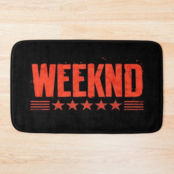 Item preview, Grunge WEEKND Red Stars & Stripes Design – Bold Urban Aesthetic for Music Fans, Streetwear & Posters designed and sold by Bright Nest Studio.