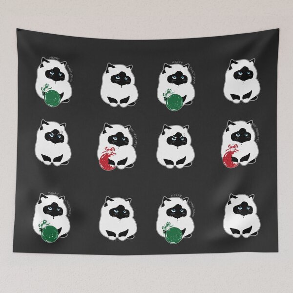 Item preview, Ultimate Christmas Cat Bundle (4-Pack) - Funny Holiday Cat Collection designed and sold by SKETCHYANDGRAPHIC.