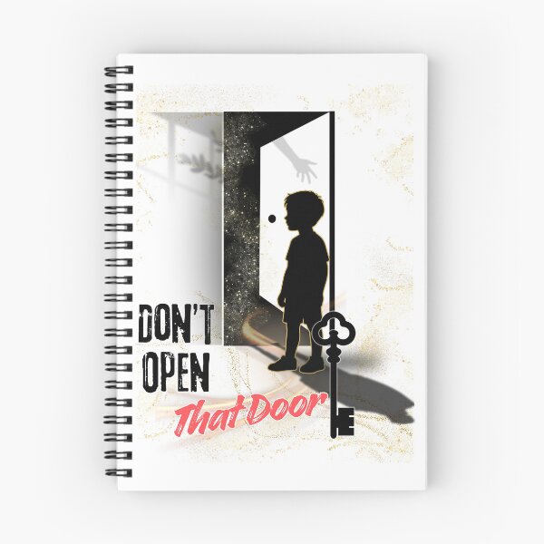 Item preview, Don’t Open That Door | Hello Neighbor Fan Art designed and sold by FlowlineVibes.