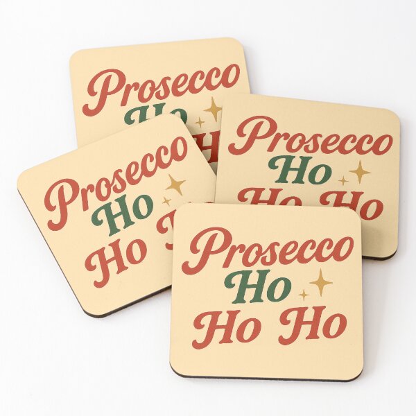 Item preview, Prosecco Ho Ho Ho designed and sold by TheWonkyEaselCo.