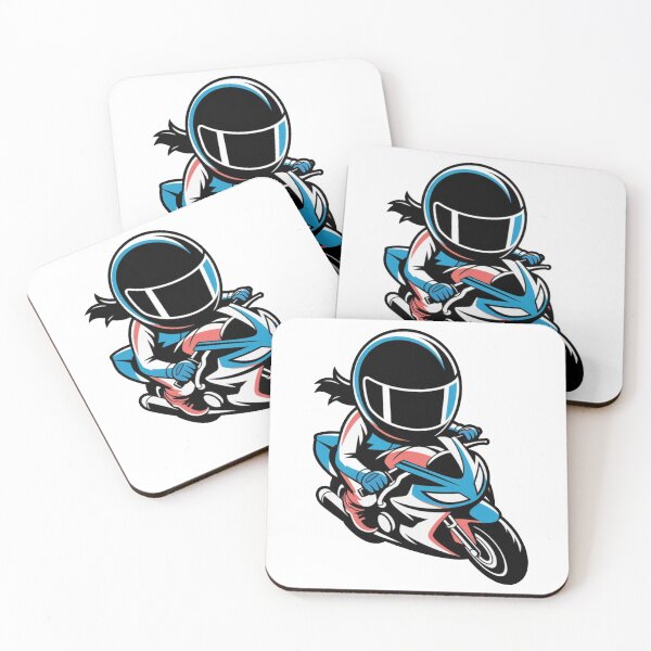 Item preview, Motorcycle Girl, Woman on the motorcycle, Moto Passion, Racing Girl designed and sold by Cr320.