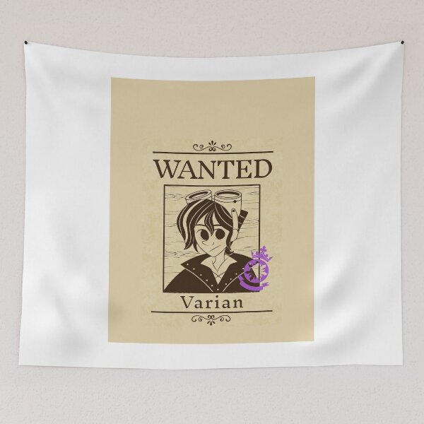 Item preview, Varian Wanted Poster Graphic designed and sold by Ricks4474.