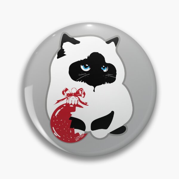 Item preview, NO REGRETS Funny Cat - Minimalist Birman Cat Meme designed and sold by SKETCHYANDGRAPHIC.