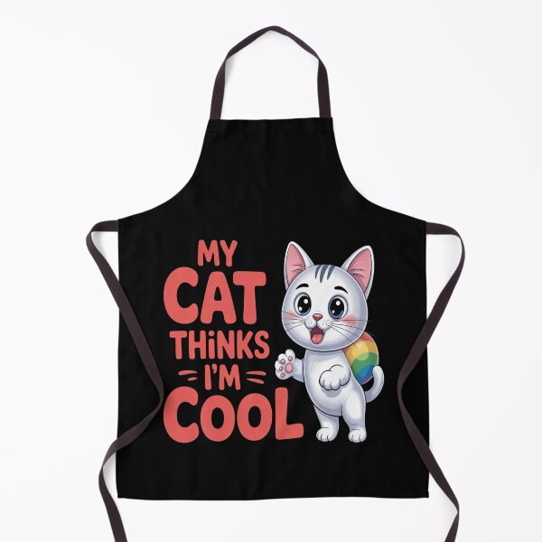 Item preview, My Cat Thinks I'm Cool Fanny Dog designed and sold by kakashinn.