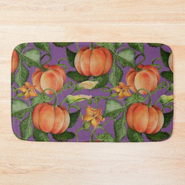 Item preview,  Pumpkin pattern on Mauve color designed and sold by Art_By_Wing.