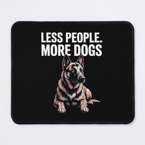 Item preview, Less People More Dogs Belgian Tervuren Funny Introvert designed and sold by RsFilsingerArt.