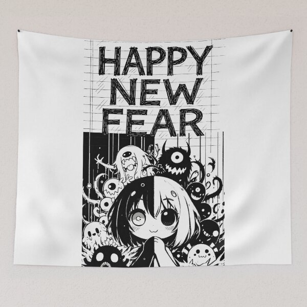 Item preview, Happy New Fear - ANIME MANGA  designed and sold by Saint Arts Studio.