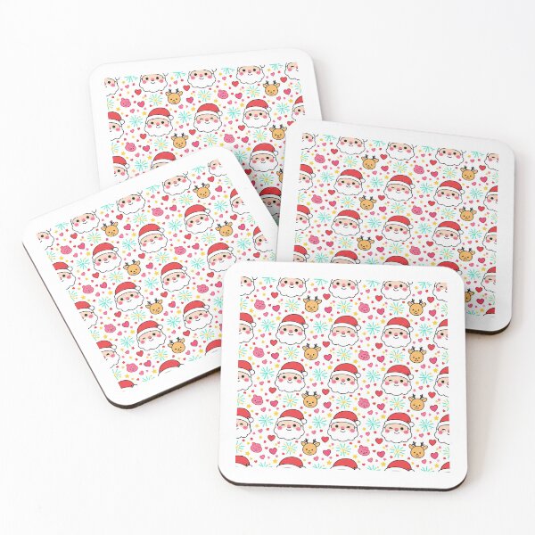 Item preview, Santa Seamless new year Pattern designed and sold by Meemaart.
