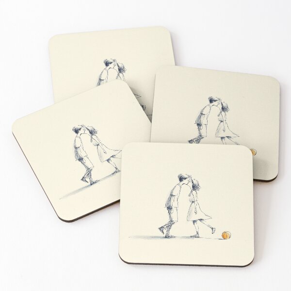Item preview, Young Couple Sharing a Kiss designed and sold by lautir.