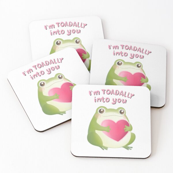 Item preview, Cute Frog with Heart – “I’m All Yours” designed and sold by LiudmylaMaika.