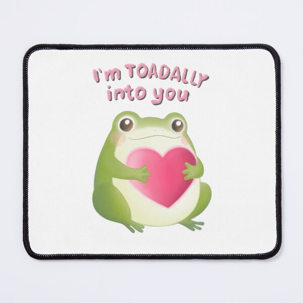 Item preview, Cute Frog with Heart – “I’m All Yours” designed and sold by LiudmylaMaika.