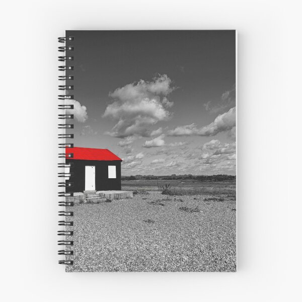 Item preview, Red Roof Hut on Rye Harbour in Sussex England UK designed and sold by John Gilham - Landscape Photography.