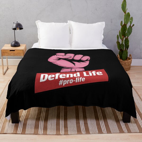 Item preview, Defend Life Pro-Life Womens Raised Fist Unborn Pro Life designed and sold by CultureSpec.
