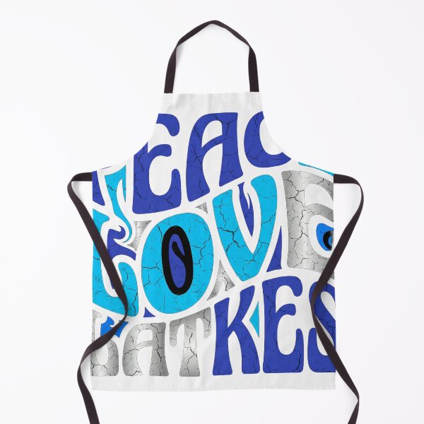 Item preview, Peace Love Latkes Retro Hanukkah 70s designed and sold by FestiveFuel.