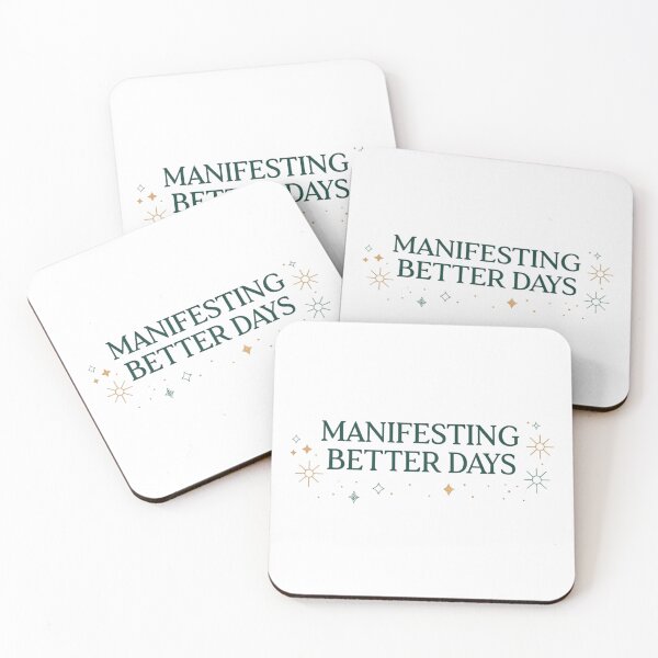 Item preview, Manifesting better days  designed and sold by Lucky 777.