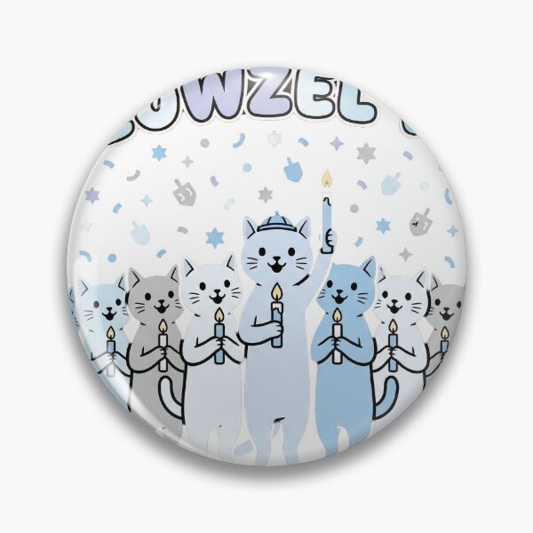 Item preview, Meowzel Tov Funny Cat Hanukkah designed and sold by FestiveFuel.