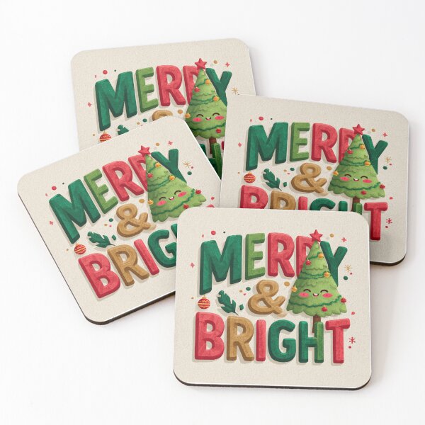 Item preview, Cute Merry and Bright tree designed and sold by MendaciousMina.