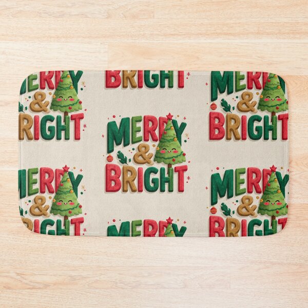 Item preview, Cute Merry and Bright tree designed and sold by MendaciousMina.