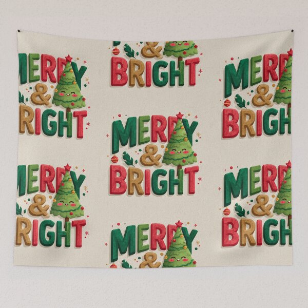 Item preview, Cute Merry and Bright tree designed and sold by MendaciousMina.