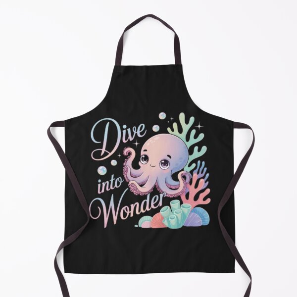 Item preview, Dive Into Wonder – Cute Pastel Octopus Illustration designed and sold by DesignNadine.