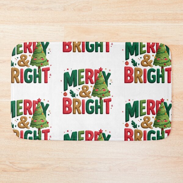 Item preview, Cute Merry and Bright tree designed and sold by MendaciousMina.