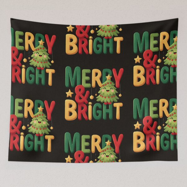 Item preview, Cute Merry and Bright tree designed and sold by MendaciousMina.