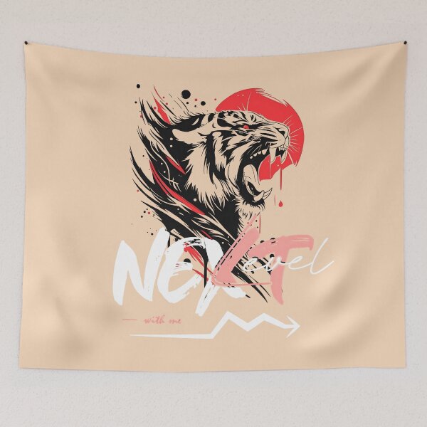 Item preview, NEXT LEVEL – Fierce Panther Motivational Design designed and sold by OSAMA MO.