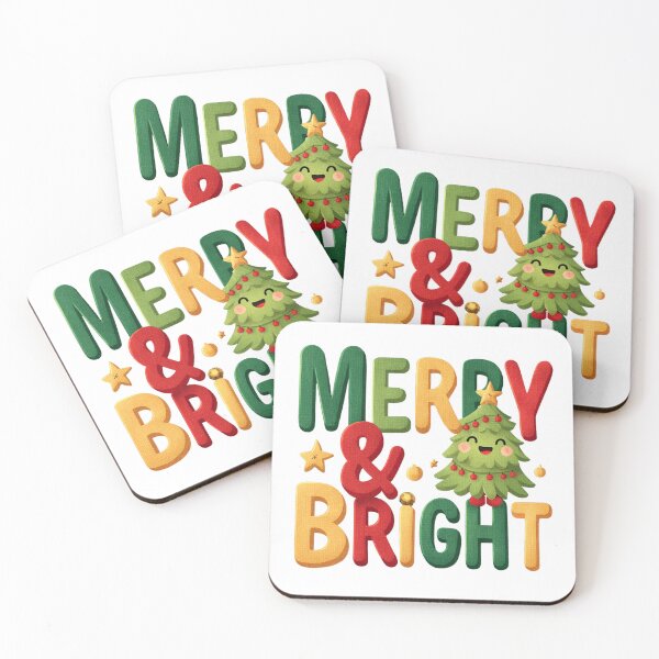 Item preview, Cute Merry and Bright tree designed and sold by MendaciousMina.