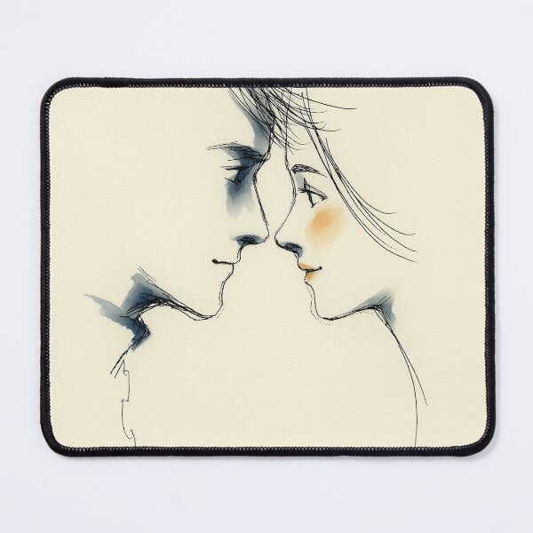 Item preview, Romantic Line Art Couple designed and sold by lautir.