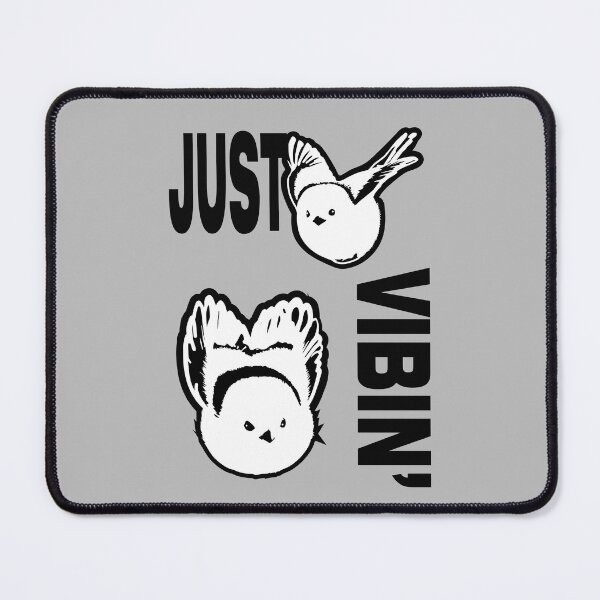 Item preview, Japanese Long-Tailed Tit - Just Vibin' designed and sold by SKETCHYANDGRAPHIC.