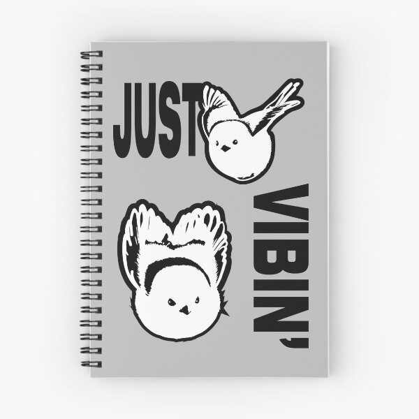 Item preview, Japanese Long-Tailed Tit - Just Vibin' designed and sold by SKETCHYANDGRAPHIC.
