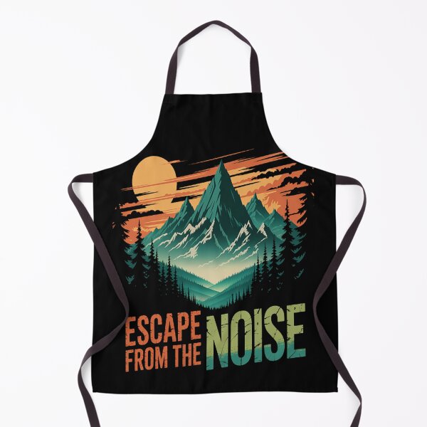 Item preview, Escape From The Noise Mountain Adventure Outdoor Camp Hike designed and sold by brinbotty.