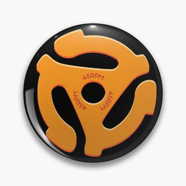 Item preview, 45 vinyl, record adapter, vintage, retro, old school, designed and sold by Captain Banjo.