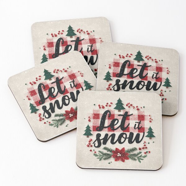 Item preview, Let it snow flannel designed and sold by MendaciousMina.