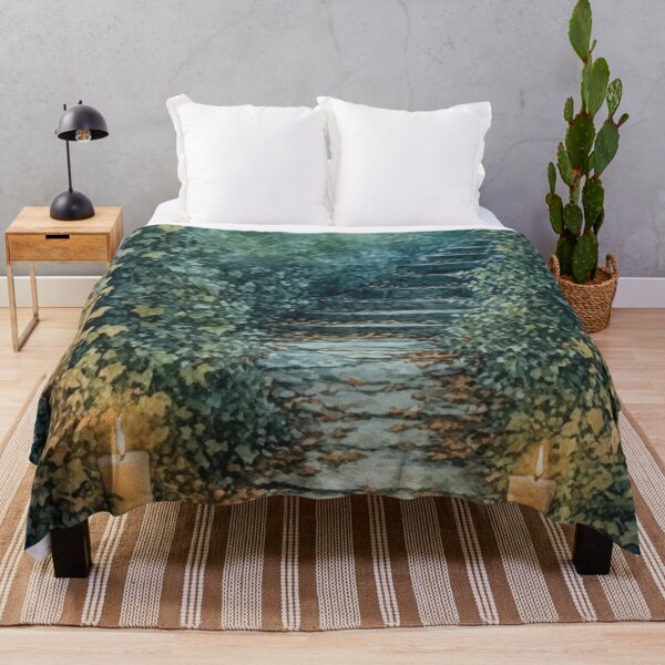 Item preview, Path in the garden with ivy designed and sold by Dali RB.