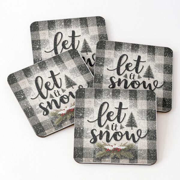 Item preview, Let it snow flannel designed and sold by MendaciousMina.
